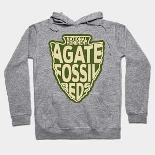 Agate Fossil Beds National Monument name arrowhead Hoodie